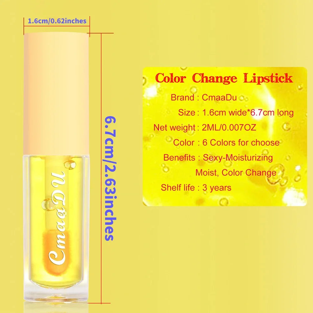 1 Pcs Hydrating Berry-Infused Lip Gloss - Moisturizing, Long-Lasting Nourishing Lip Oil for All Skin Types, Waterproof Lip Gloss