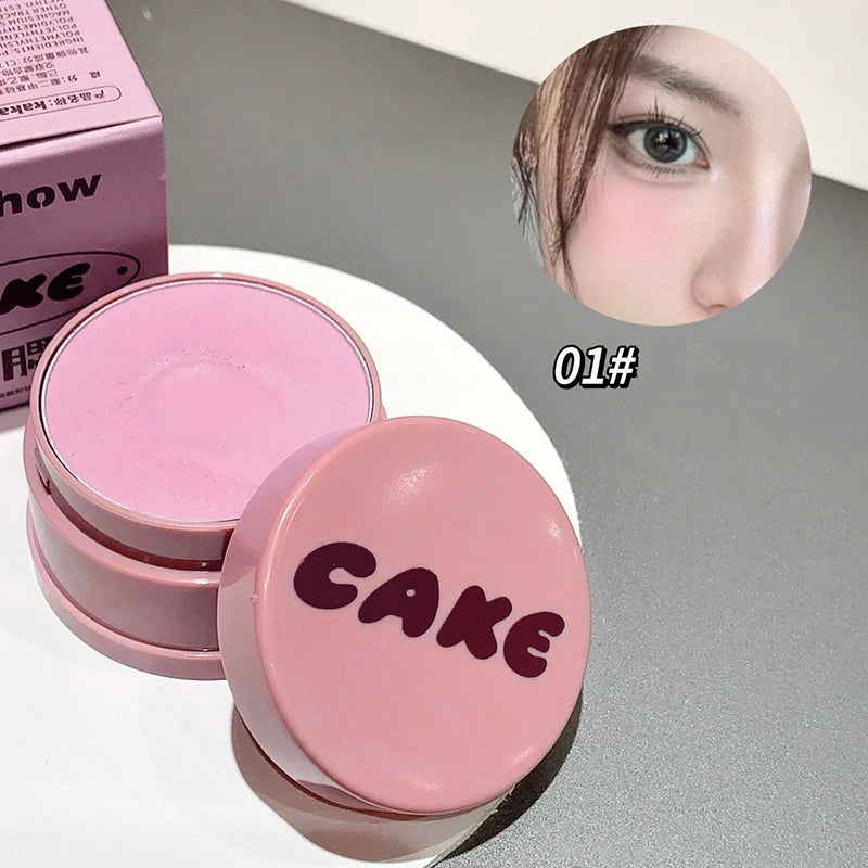 Blush Powder Palette Mashed Potato Natural Matte Brighten Skin Milk Peach Pink Purple Apricot Rubor Rouge Blusher Korean Makeup