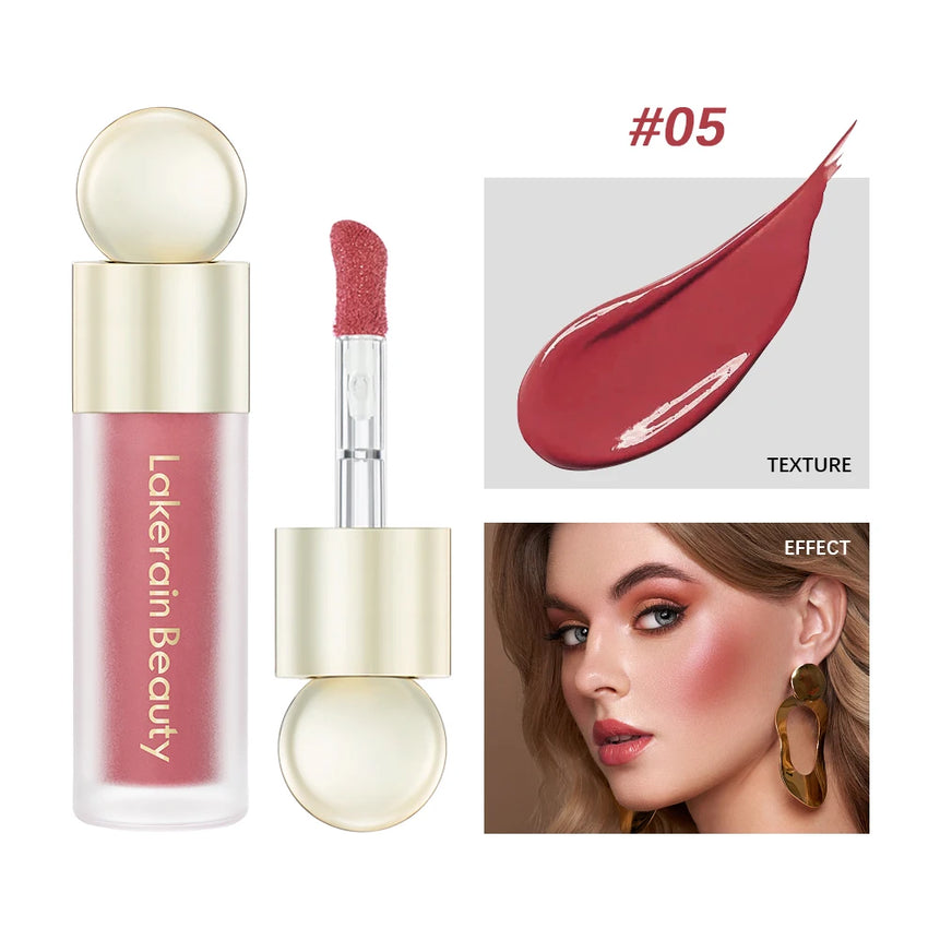 Blush Liquid Blusher Real Makeup Blush Matte Palette Blusher Cosmetics Products Liquid Cream Stick Pink Face raremakeup Beauty