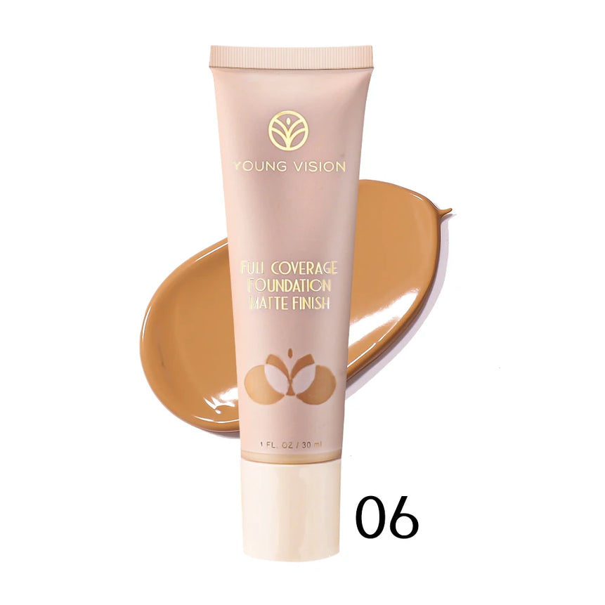 YOUNG VISION matte face concealer acne wheat face foundation cream 6 colors optional