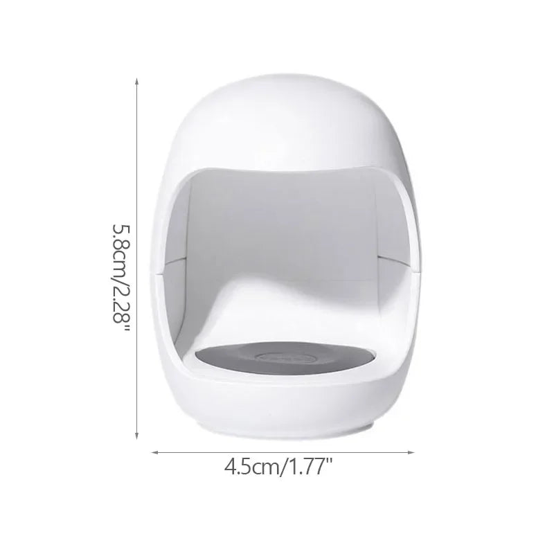 6W Mini LED Nail Lamp UV LED USB Cute Eggshell Quick Dry Portable Gel Nail Lamp Curing USB Free Cute Eggshell LED UV Nail Lamp