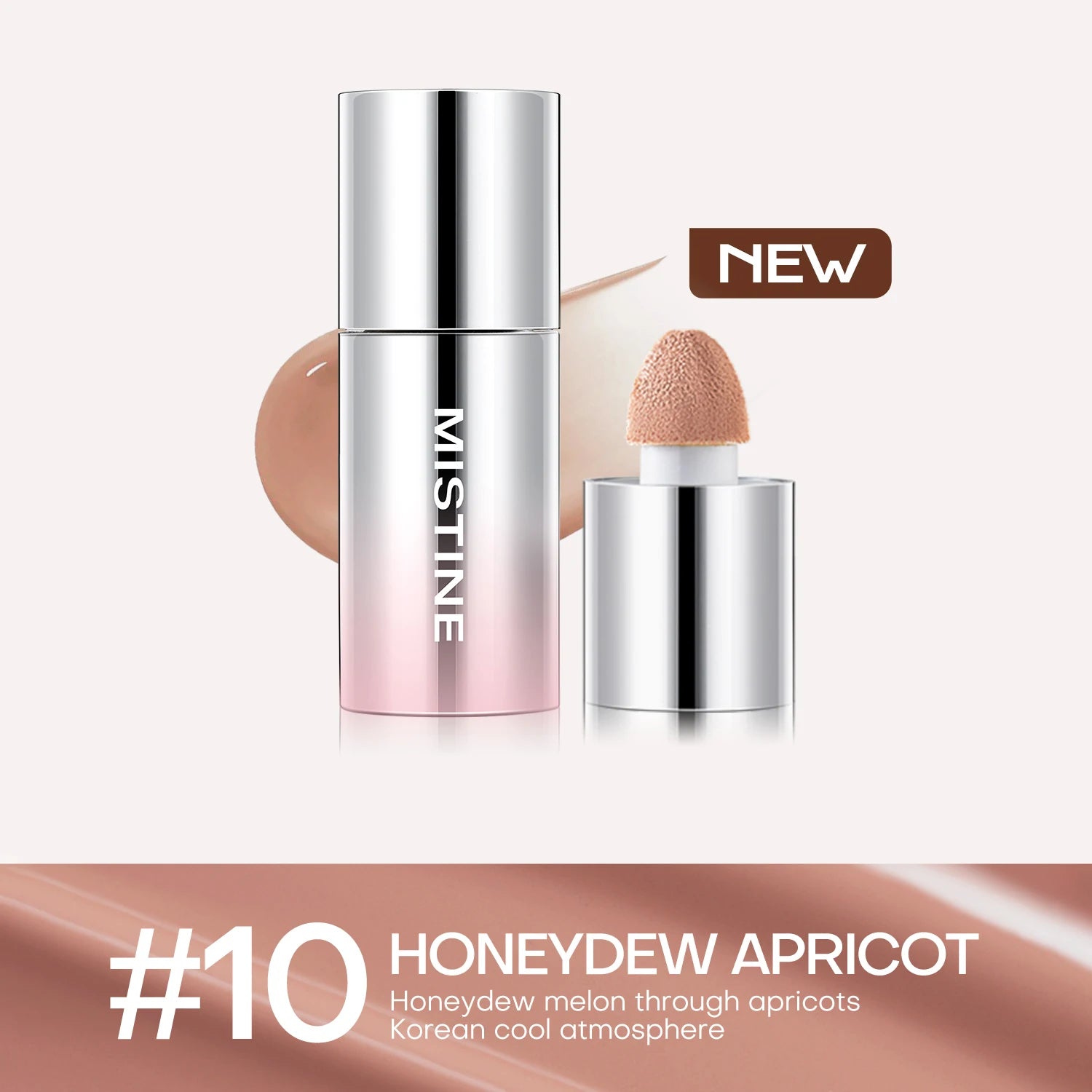 Mistine Thai Latte Liquid Blush 7g Translucent Natural Blending Makeup Smooth Colour Retention Cosmetics 1 Piece