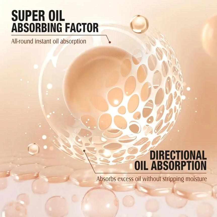 Oil Absorbing Translucent Loose Powder Blends Seamlessly Lightweight Setting Makeup For Flawless Matte Finish