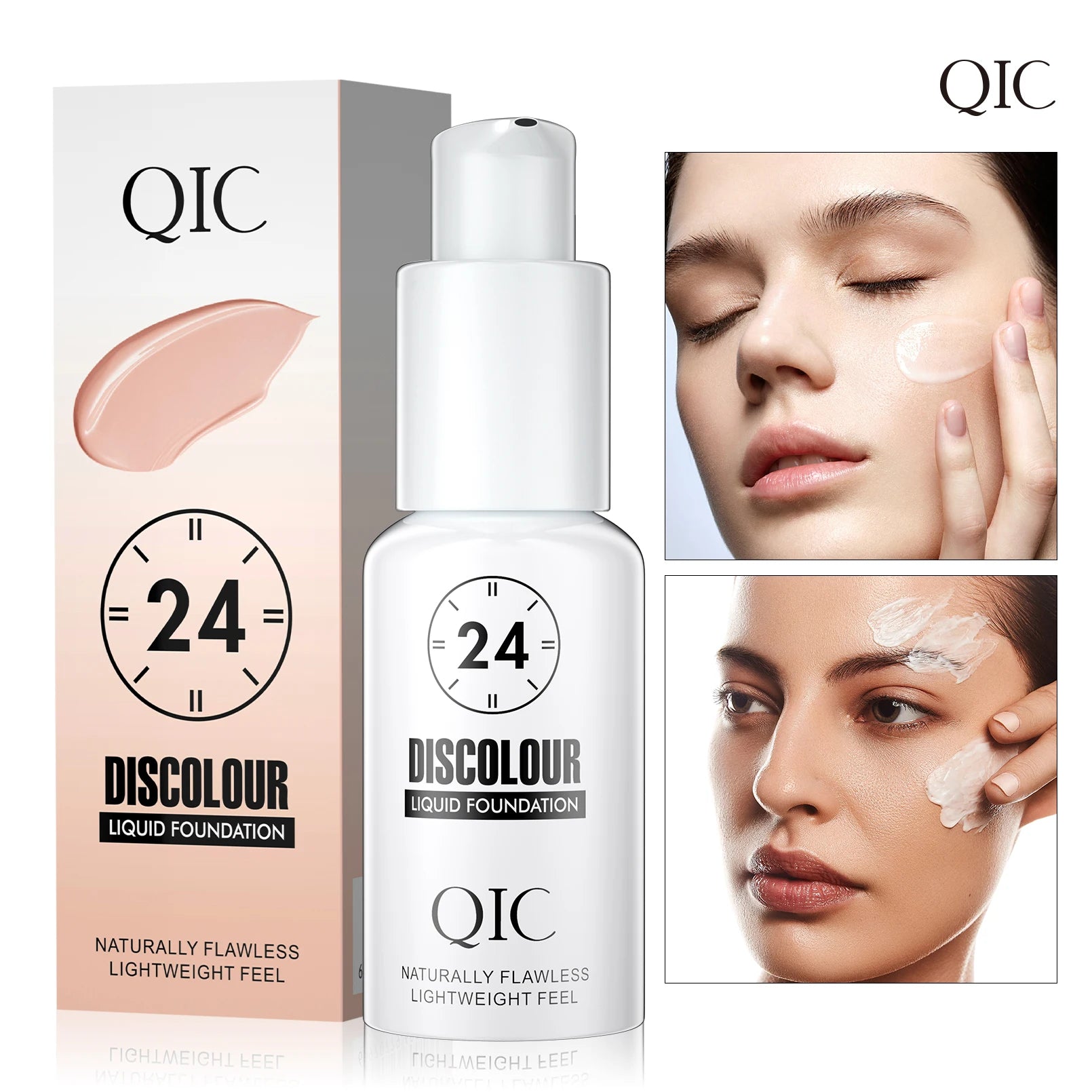 Magic Color-Changing Liquid Foundation | Soft Matte Finish, Long-Lasting, Hydrating Makeup Base, Smooth Full Coverage for All Skin Tones