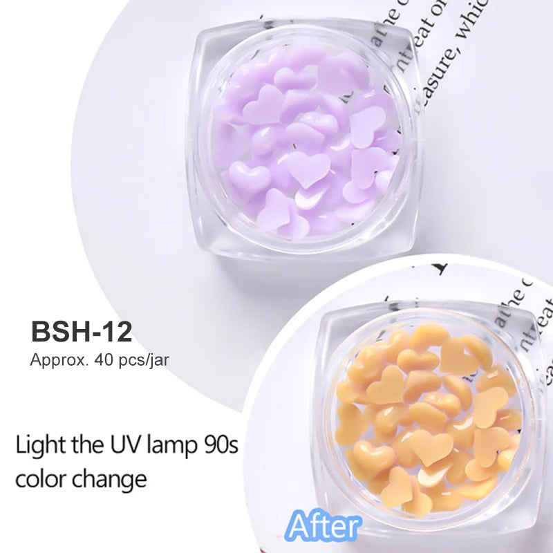 White Acrylic Flower Nail Art Decorations Mixed Size Rhinestones Red Blue Gem Manicure Tools Accessories DIY Nails Design 5g