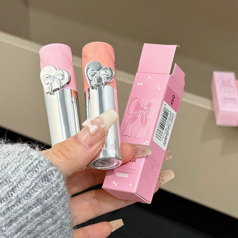 Red Tone Lip Glaze Matte Velvet Lipstick ART VALUE Long-lasting Whitening Non-fading Non-stick Cup Lip Cream Lip Mud