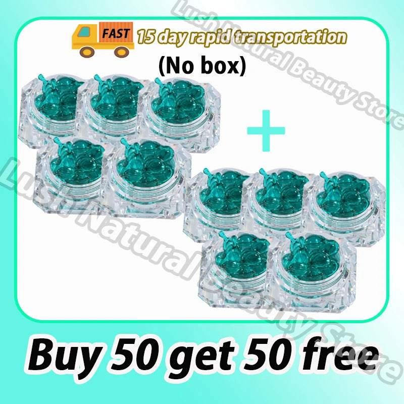 New Blue Copper Peptide Capsule Face Serum Wrinkle Remove Essence Tightens Night Moisturizing  Radiant Rejuvenation Skin Care