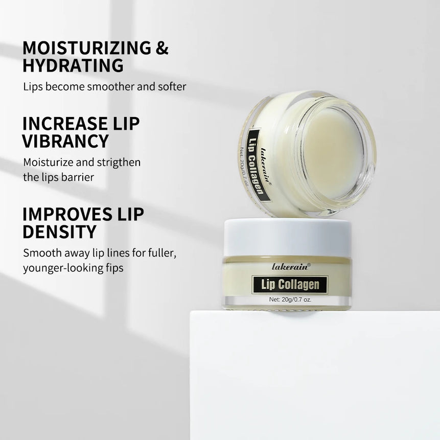 Moisturizing&Hydrating Lip Collagen Repairs Dry Strengthens Lip Barrier Prevent Lip Tears Or Oremature Wrinkles Soft Lips Mask