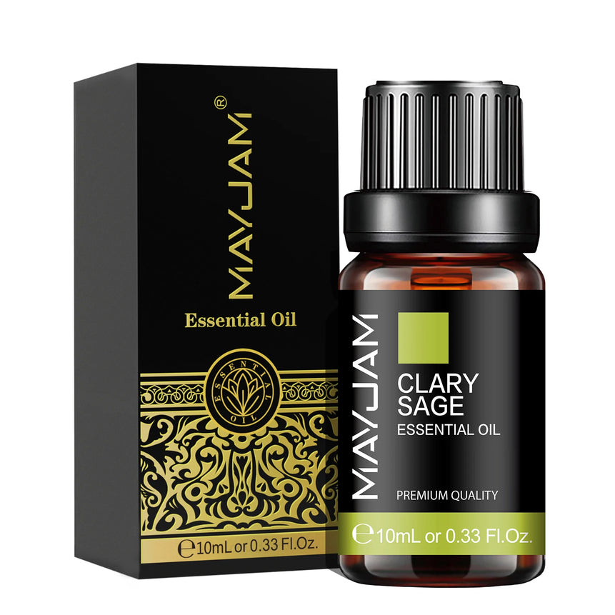 MAYJAM 10ML Essential Oil Lavender Jasmine Eucalyptus Vanilla Sandalwood Bergamot Rosemary Citronella Cinnamon Fragrance Oil