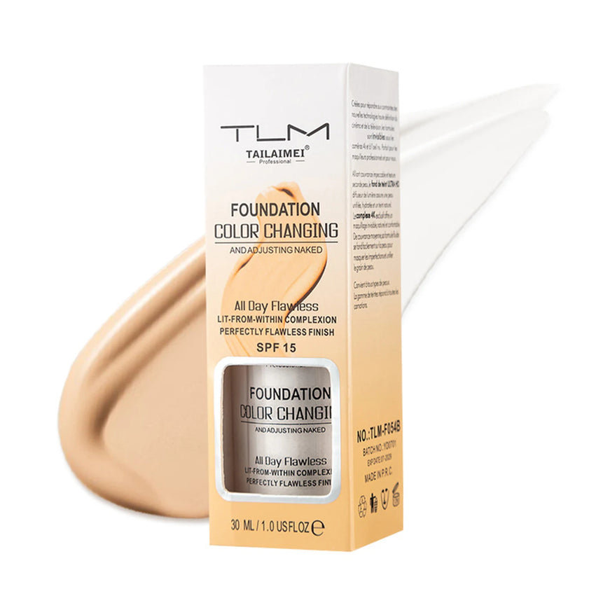 30ml Foundation Magic Color Changing Foundation Liquid Soft Matte Long Lasting Hydrating Makeup Base Maquiagem Korea Makeup