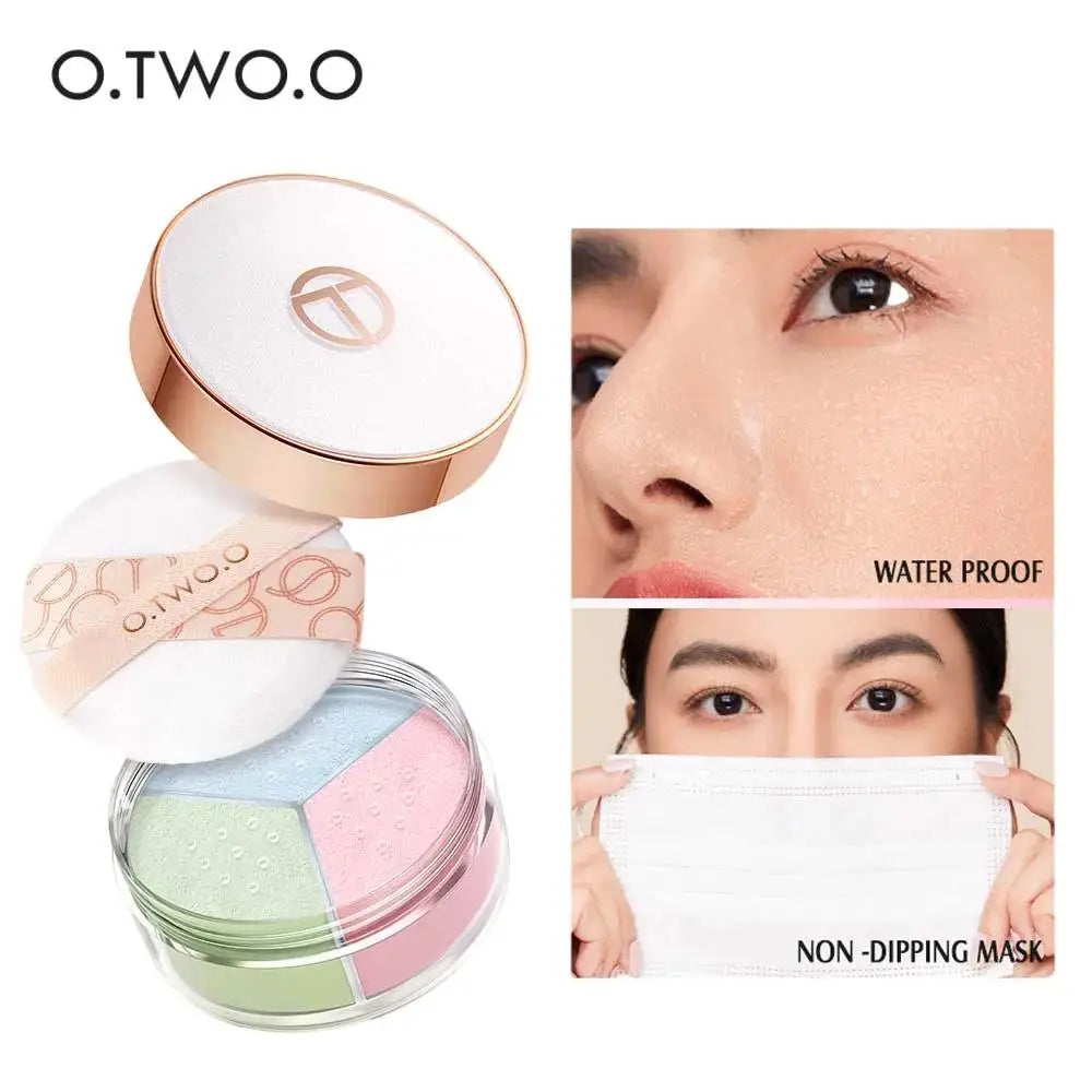 Oil Absorbing Translucent Loose Powder Blends Seamlessly Lightweight Setting Makeup For Flawless Matte Finish