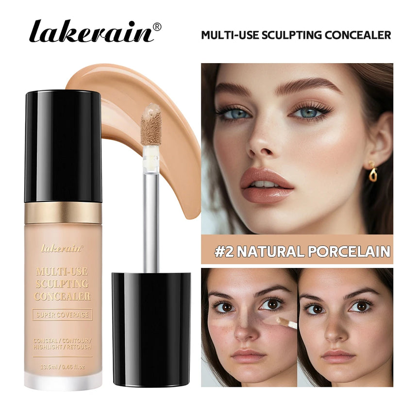 Waterproof Liquid Matte High Coverage Oil Control Circles Foundation Makeup Cosmetics