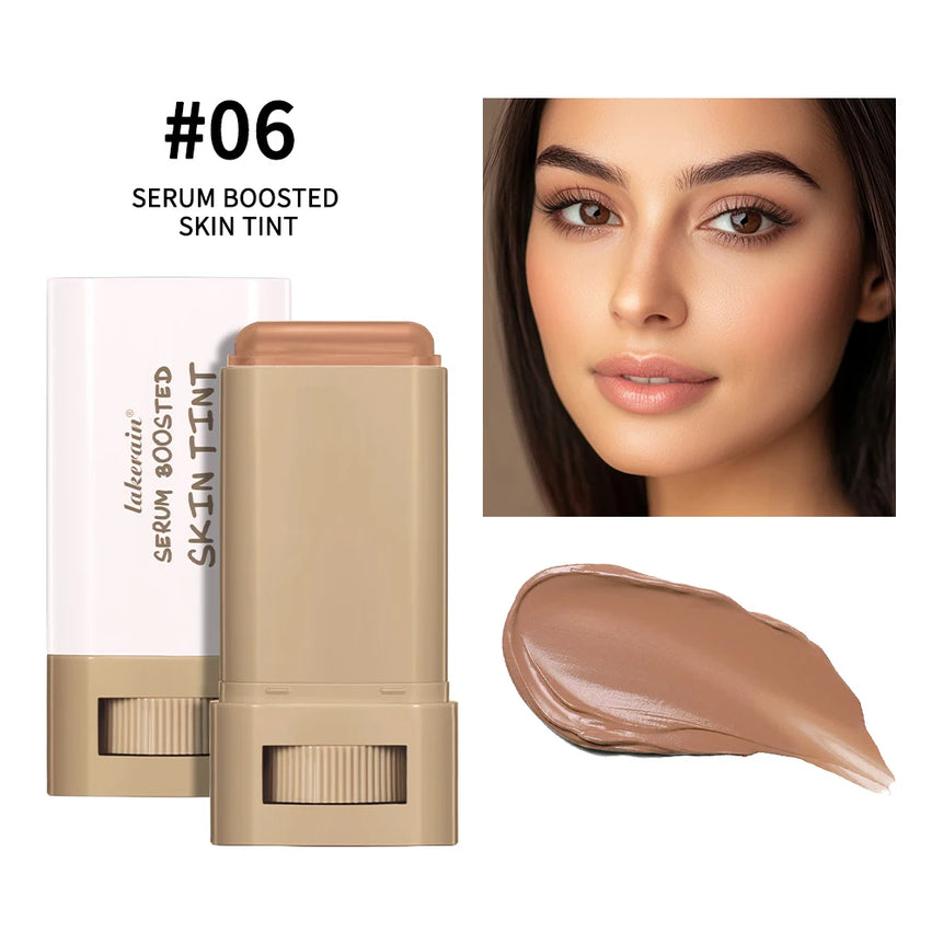 Skin Tint Stick Waterproof Nourishing Solid Tinted Serum Foundation Skin Tint Balm Face Tinted Face  Stick Makeup