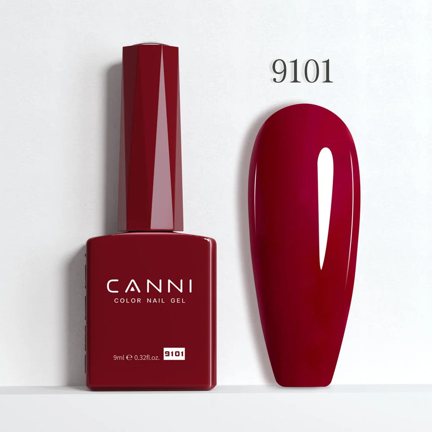 9ml CANNI HEMA/TPO FREE Nude Pink Color Nail Gel Polish Full Coverage Semi Permanent Long Wear Top Coat Venalisa Gel Varnish