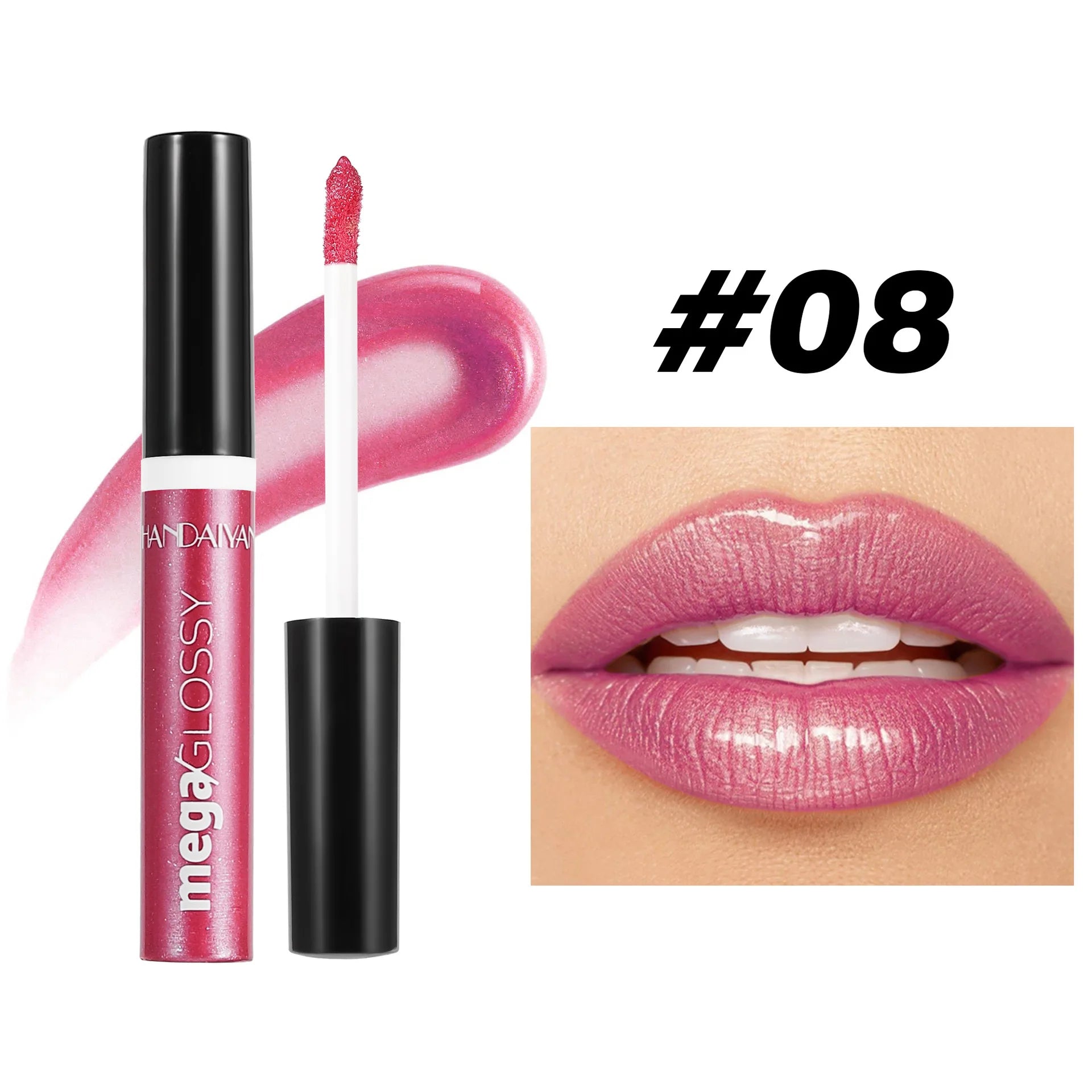 High Shiny Lip Gloss Moisturizing Fit All Skin Tone Mirror Like Lip Glaze Liquid Lipstick Lip Tint Long Lasting Makeup Cosmetics