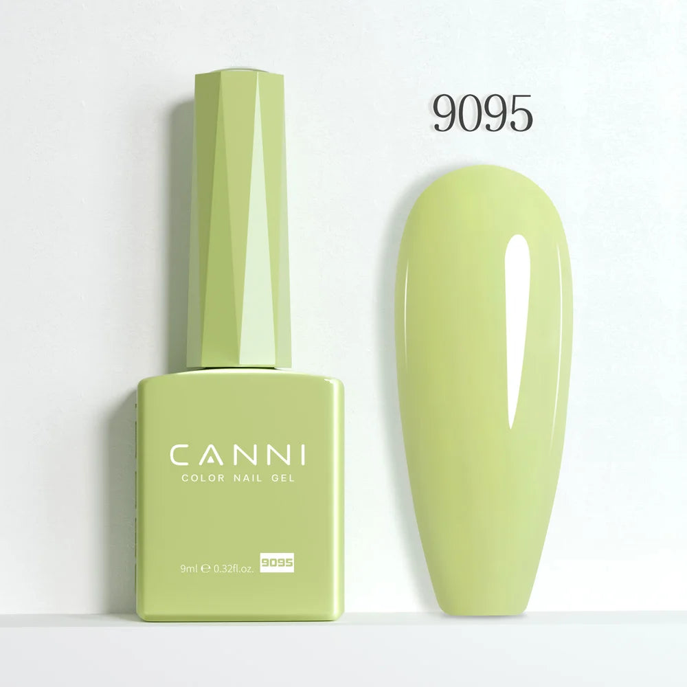 9ml CANNI HEMA/TPO FREE Nude Pink Color Nail Gel Polish Full Coverage Semi Permanent Long Wear Top Coat Venalisa Gel Varnish