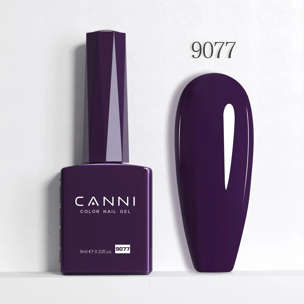 9ml CANNI HEMA/TPO FREE Nude Pink Color Nail Gel Polish Full Coverage Semi Permanent Long Wear Top Coat Venalisa Gel Varnish