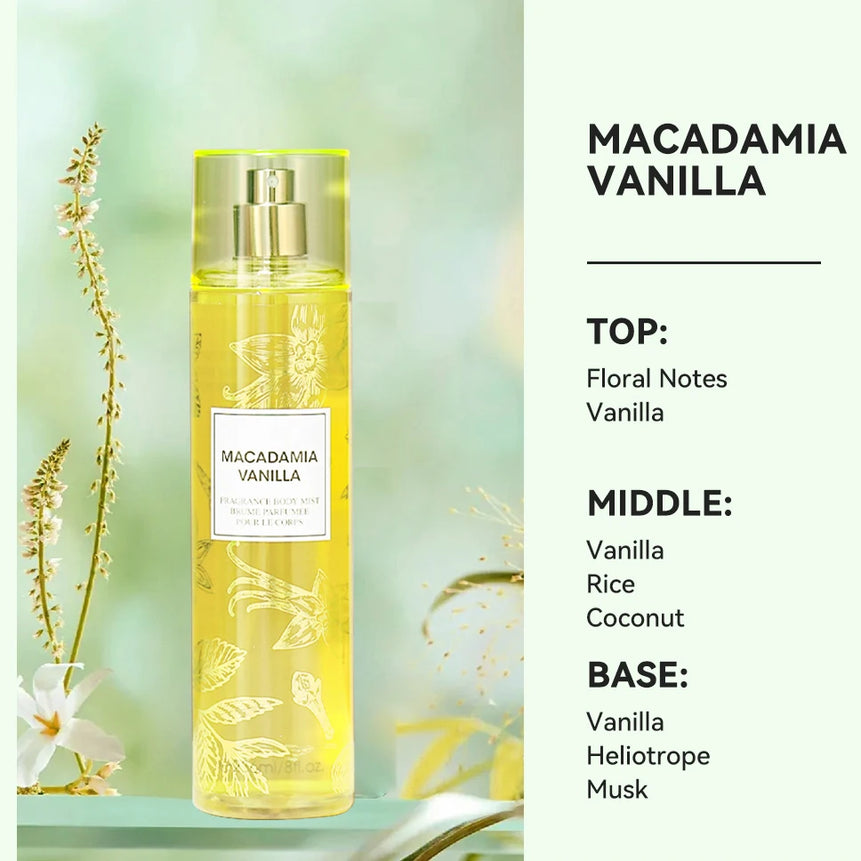 8 Fl.oz/236ml Hair & Body Mist for Women, Floral Fragrance Mist, Fresh Body Spray, Long-Lasting Perfume, Perfect for Daily Use