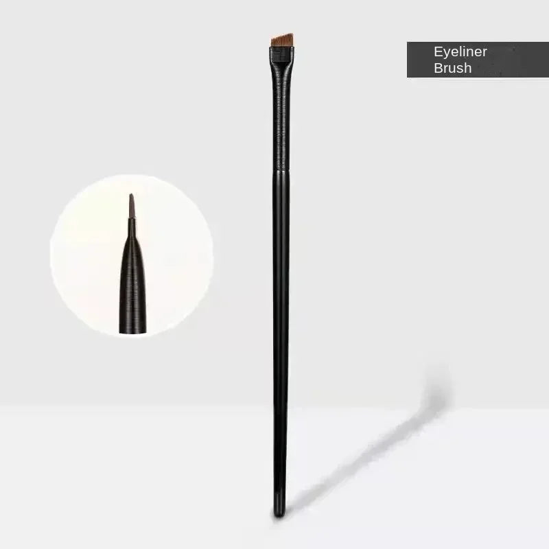 New 1/2PCS Eyebrow Contour Brush 0.06mm Ultrathin Eyebrow Eyeliner Brush Portable Small Angle Eyebrow Brush Makeup Tool