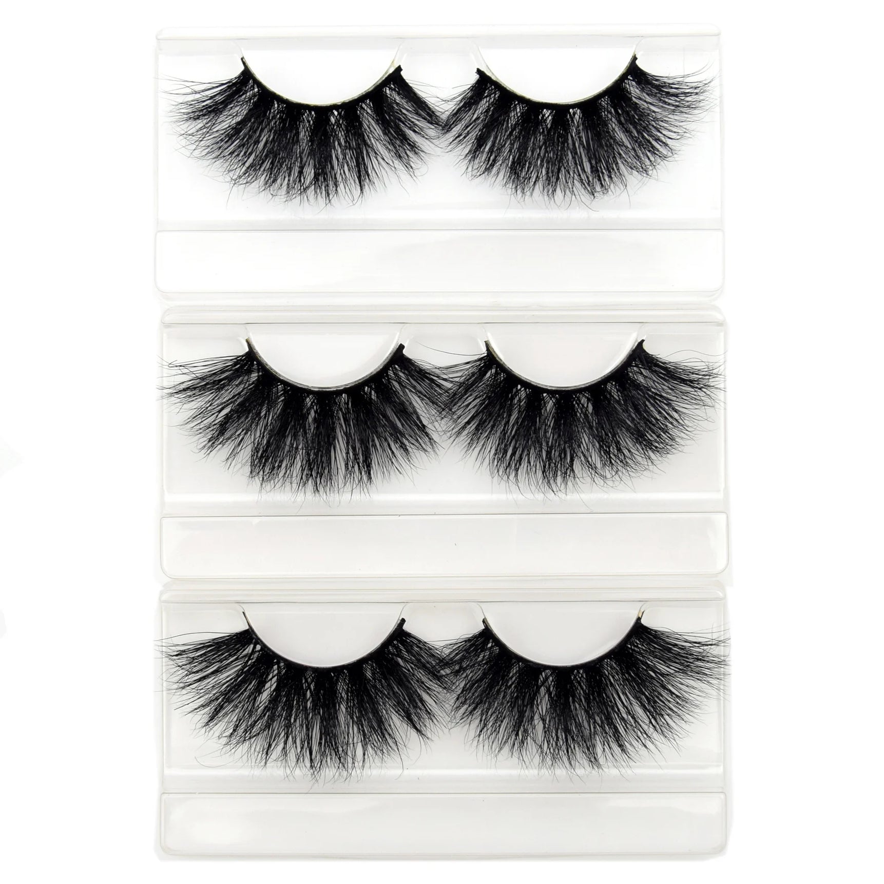 Visofree Eyelashes 3D Mink Lashes Soft Natural Handmade Cruelty Free Mink Eyelashes Lightweight  Full Strip Cilios Posticos D23