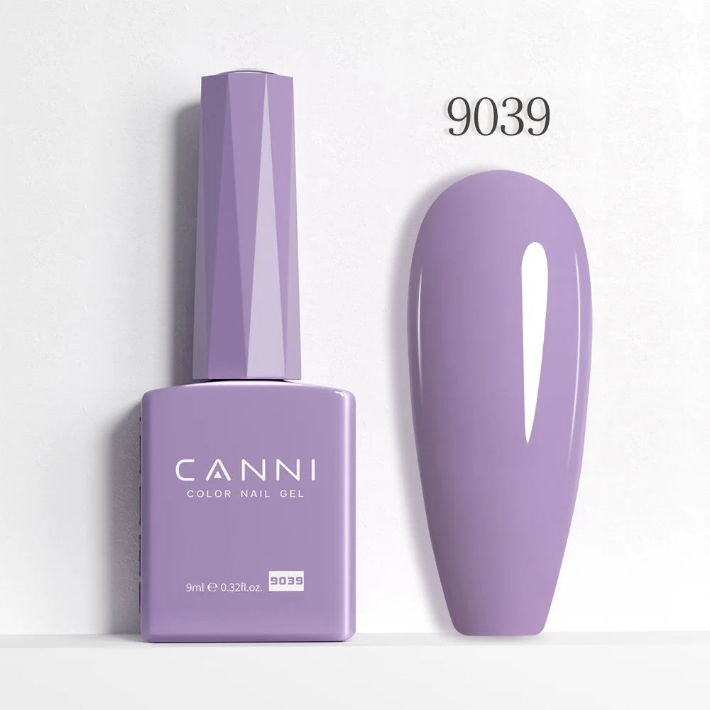 9ml CANNI HEMA/TPO FREE Nude Pink Color Nail Gel Polish Full Coverage Semi Permanent Long Wear Top Coat Venalisa Gel Varnish