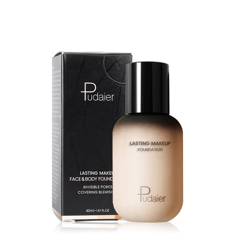 Face Foundation Makeup Base Cream Mineral Full Coverage No Cracking No Drying Waterproof Face Corrector