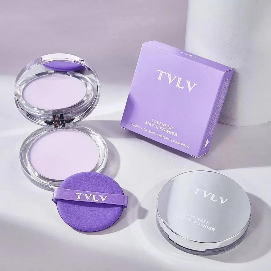 Violet Cream Setting Cream To Powder Skin-friendly Skin Natural Face Long Lasting Oil-controlling Contouring Powder Cosmetics