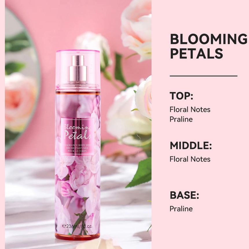 8 Fl.oz/236ml Hair & Body Mist for Women, Floral Fragrance Mist, Fresh Body Spray, Long-Lasting Perfume, Perfect for Daily Use