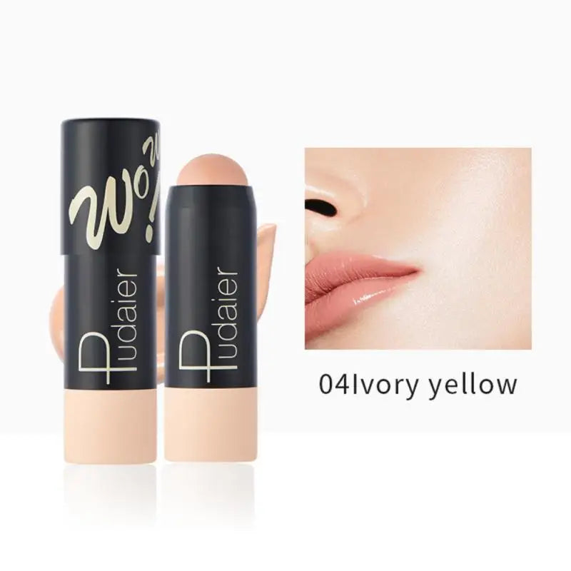 Light Breathable Concealer Foundation Makeup Stick Matte Oil Control Natural Moisturizer Face Foundation Cream Lasting Cosmetic