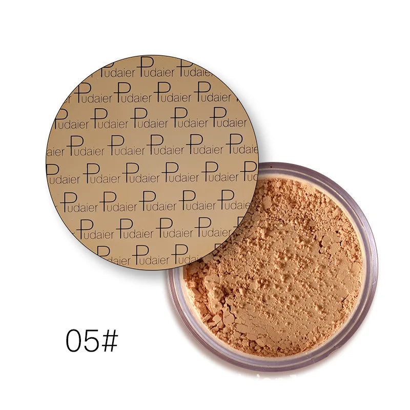 8 Color Long-Lasting Oil Control Matte Loose Face Powder - Invisible, -Matte Finishing Powder For Foundation Makeup