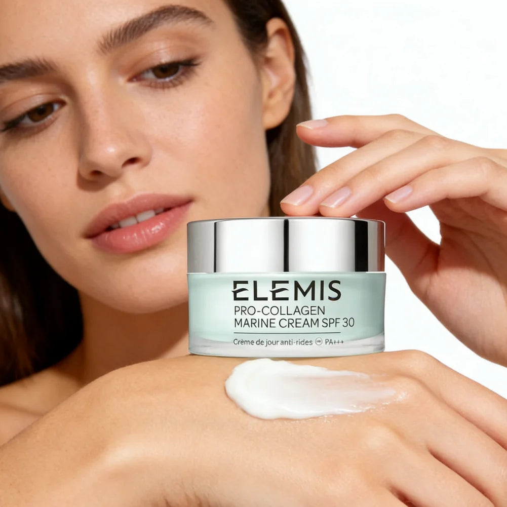 50ML Collagen Marine Cream Brightening Skin Nourishing Facial Moisturizer Anti-Wrinkle Gentle Smooting for All Skin Types