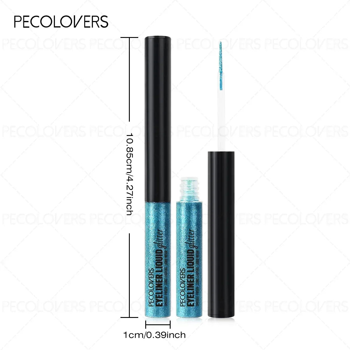 1PC Sparkling Christmas Liquid Eyeliner, Pearlescent Shimmer Liquid Eyeshadow, Waterproof, Quick-drying, Perfect for Christmas