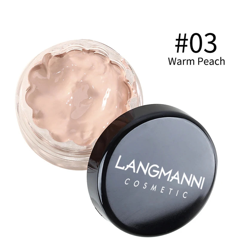 Langmanni concealer Repairing Cream Moisturizing and brightening skin tone lasting and hard to take off makeup concealer Primer