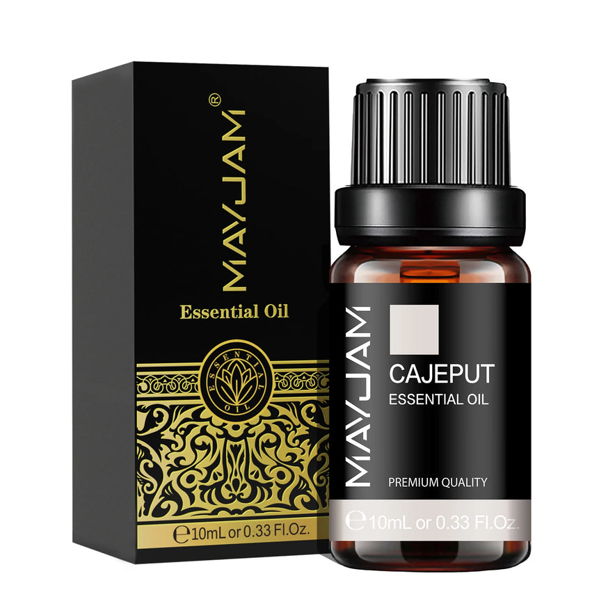 MAYJAM 10ML Essential Oil Lavender Jasmine Eucalyptus Vanilla Sandalwood Bergamot Rosemary Citronella Cinnamon Fragrance Oil