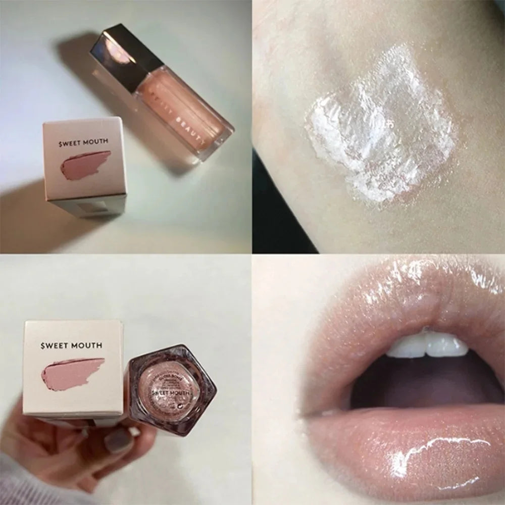 Fenty Beauty Gloss Bomb Lip Glaze Multi-color Moisten Shine Glitter Lip Plumper Makeup Beginner Liquid Lipstick Makeup Cosmetics