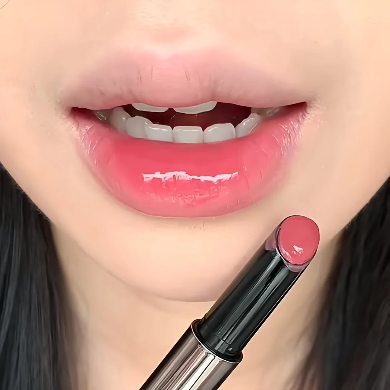 Herorange Mirror Lipstick, Super Pigmented, Non-Sticky, Non-Smudging, Easy to Apply, Long-Lasting, Not Easy to Fade, Moisturizing and Hydrating, Glossy Lipstick, Christmas Gift