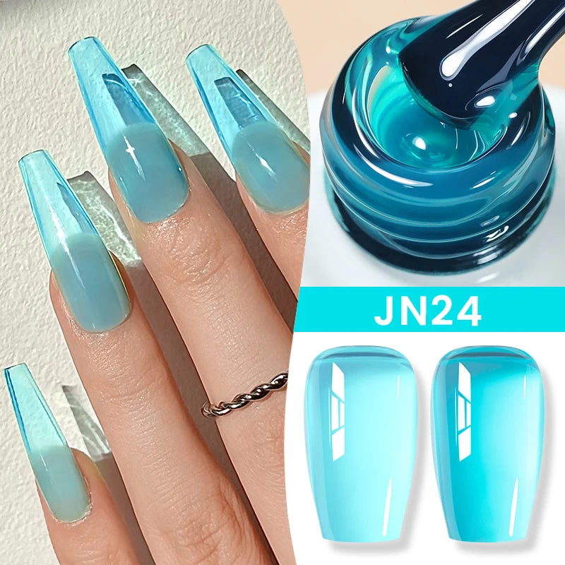 BORN PRETTY Metal 10ml Watercolor Nail Polish Air Dry Marble Nail Polish Gradient Ink for Painting Manicure DIY at Home