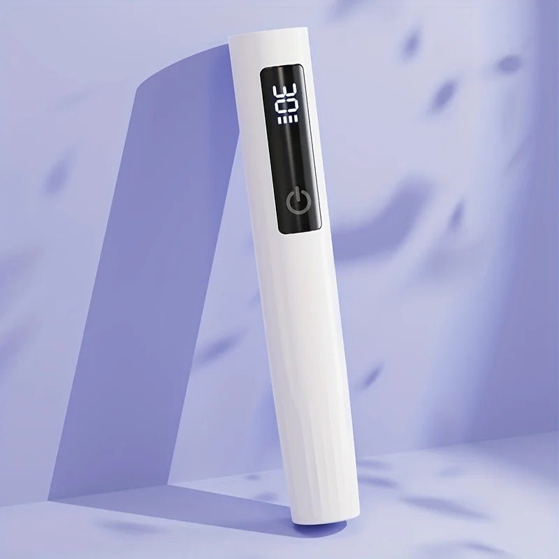 Handheld Nail Light Mini LED Nail Lamp For Gel Nails With Stand & LCD Screen Control 2 levels Adjustable For Fast Curing