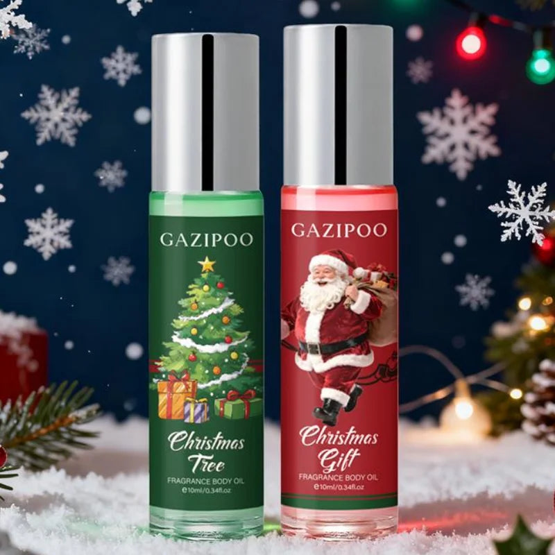 Christmas Perfume Chocolate Marshmallow Coconut Sweet Scent Long-lasting Fragrance Fresh Charming Dating Roll-on Eau De Toilette