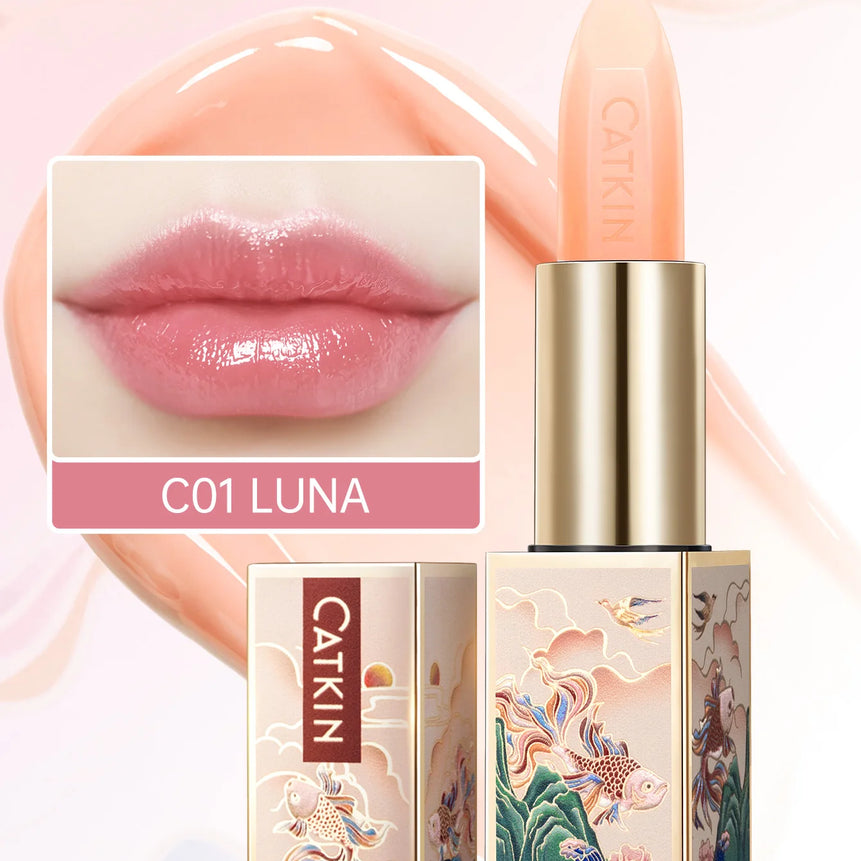 CATKIN SPARKLING LIP BALM MOONLIGHT COLOR-CHANGING LIP STICK - NEW SERIES