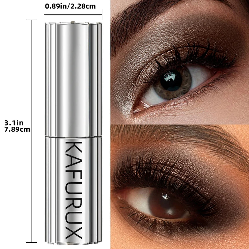 1pc Waterproof Brown Eyeshadow Sticks Long Lasting High Pigmented Shimmer Glitter Natural Eye Shadow Pencil Crayon Makeup Gifts