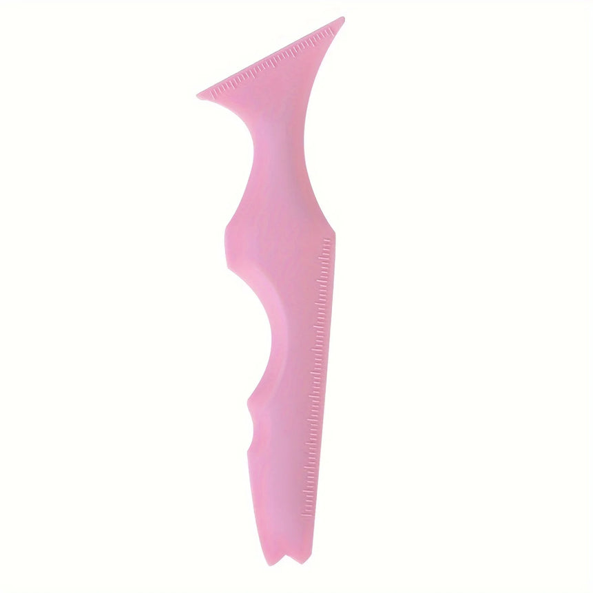 Reusable Silicone Makeup Guide - Perfect Eyeliner & Eyeshadow Stencil, For Eye & Lip Contouring, Flexible Cosmetic Stencil