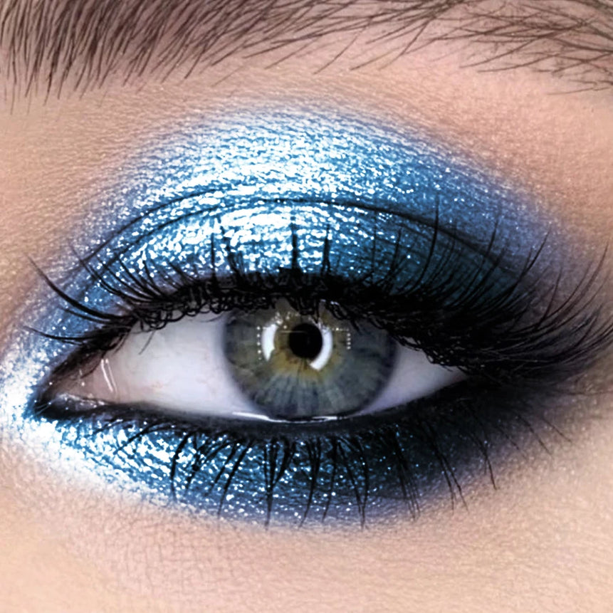 1pc Glitter Metallic Waterproof Liquid Eyeshadow Long-Lasting & Smudge-Proof Blue Pink Purple Korean Makeup Eye Shadow Cosmetics