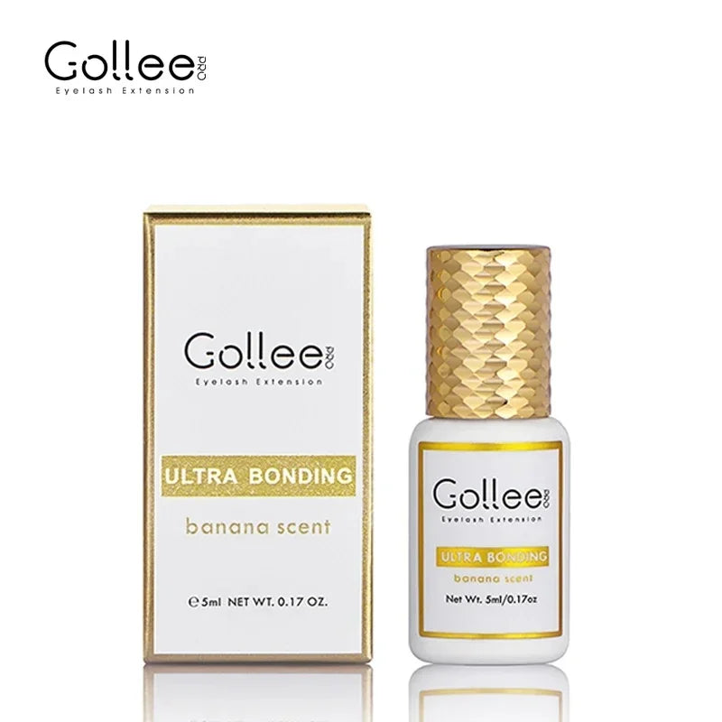 Gollee All-weather 0.5S Quick Dry Eyelash Extension Glue Waterproof Oil Proof Professional Eyelash Glue Golle Adhesiver Eyelash