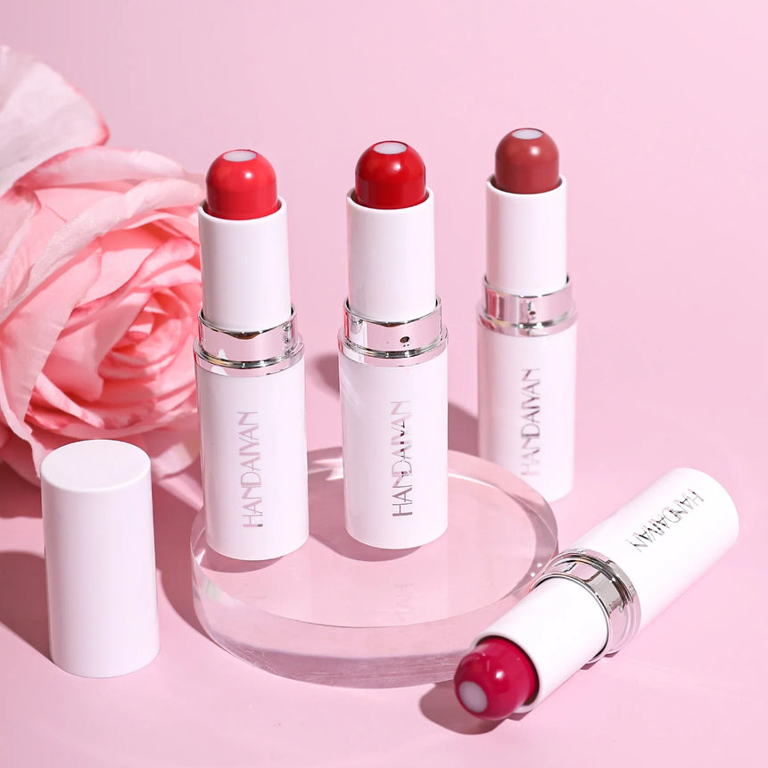Handaiyan two in one matte lipstick moisturizing sandwich lipstick 8 colors available