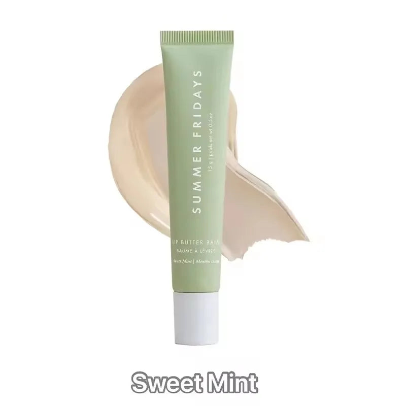 Summer Fridays Lip Balm Moisturizing Mirror Lip Gloss Lip Vanilla Pink Sugar Coffee Cake Smell Lipstick Transparent Makeup Oil