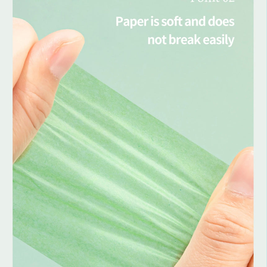 100Pcs/box Face Cleanser Oil Control Oil Absorbing Paper For Facial Oil Absorbing Soft Paper Fragrance Portable Box Makeup Tools