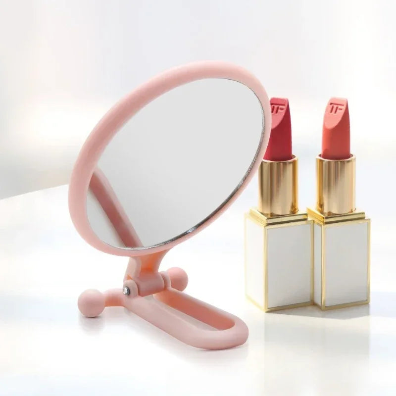 2/5/10X Bright Magnifying Makeup Mirrors Handheld Vanity Mirror Folding Hand Mirror Pocket Mirror Compact Mirrors Make Up Tools