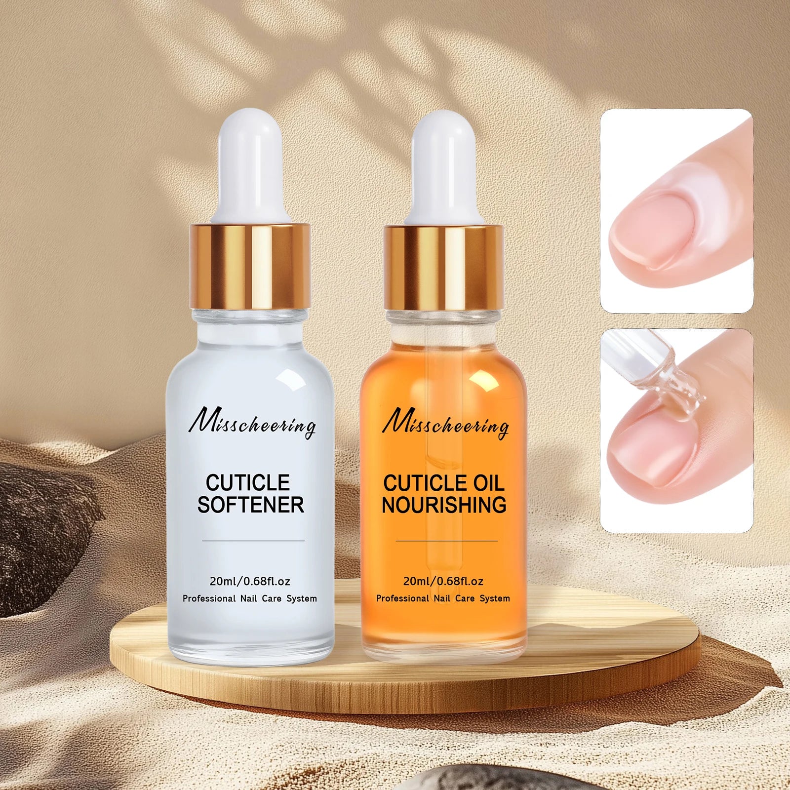 20ml Cuticle Nutrient Oil Nourish Restore Damaged Nails Vitamin Nail Care Oil Soften Moisturizes Strength