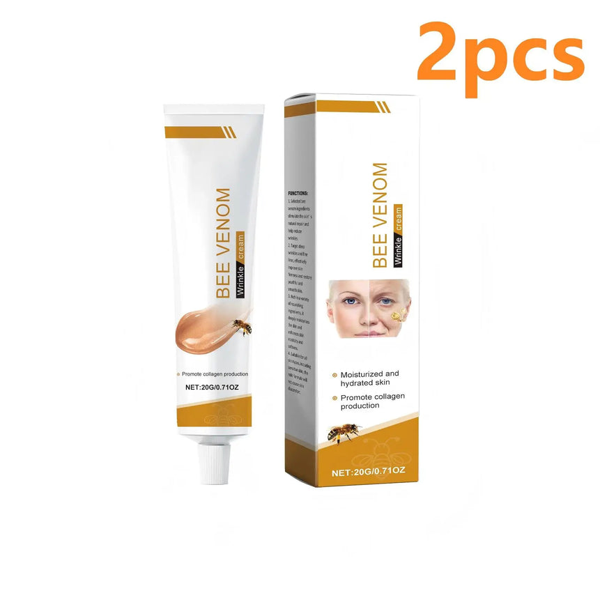 Bee Venoms Cream Moisturizing Skin Elasticity Increased Reduce Fine Lines Deep Hydration Face Care Anti Aging Cream for Woman